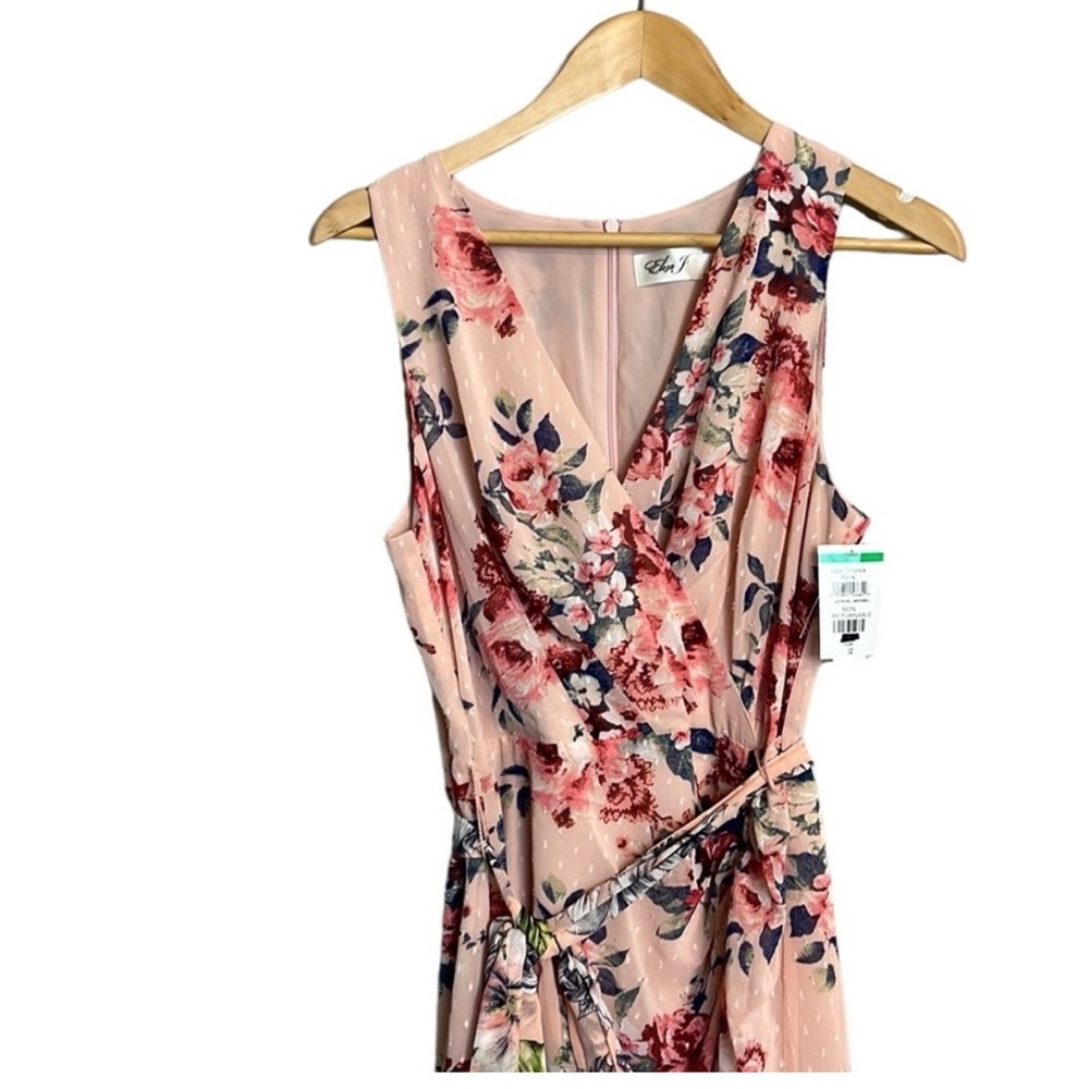 NWT Eliza J Floral Pink Floral Dress - Picture 5 of 5